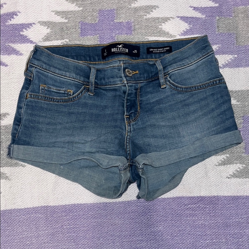 Hollister Blue Denim Shorts
